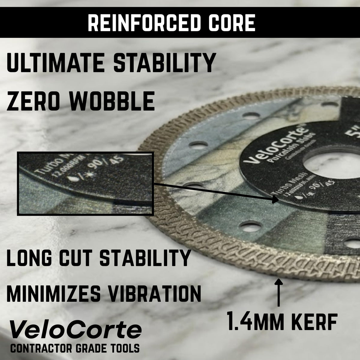 5" Ultra Precision Turbo Mesh Blade