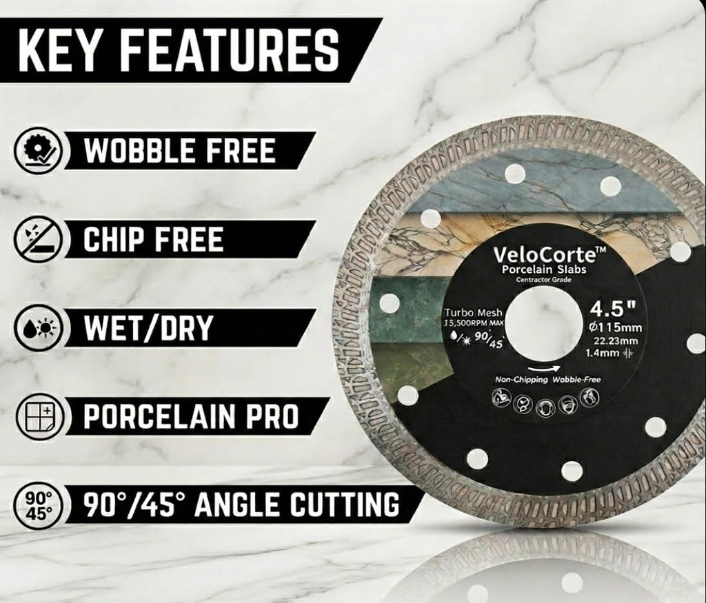 4.5" Ultra Precision Turbo Mesh Blade