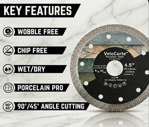 4.5" Ultra Precision Turbo Mesh Blade