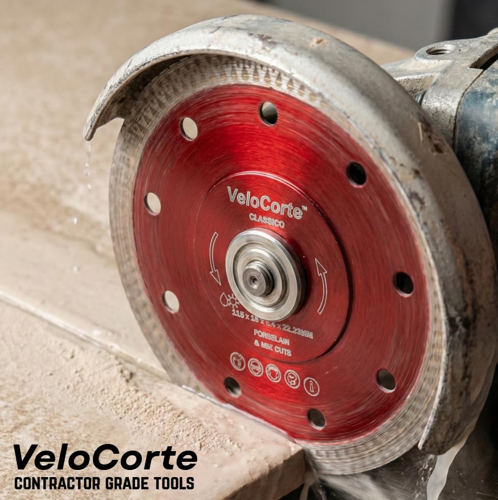 4.5" Classico Red Turbo Mesh Blade