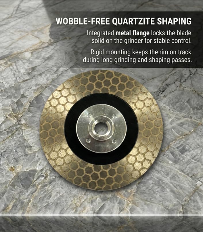 5" Lynx Honeycomb Quartzite Shaping Wheel