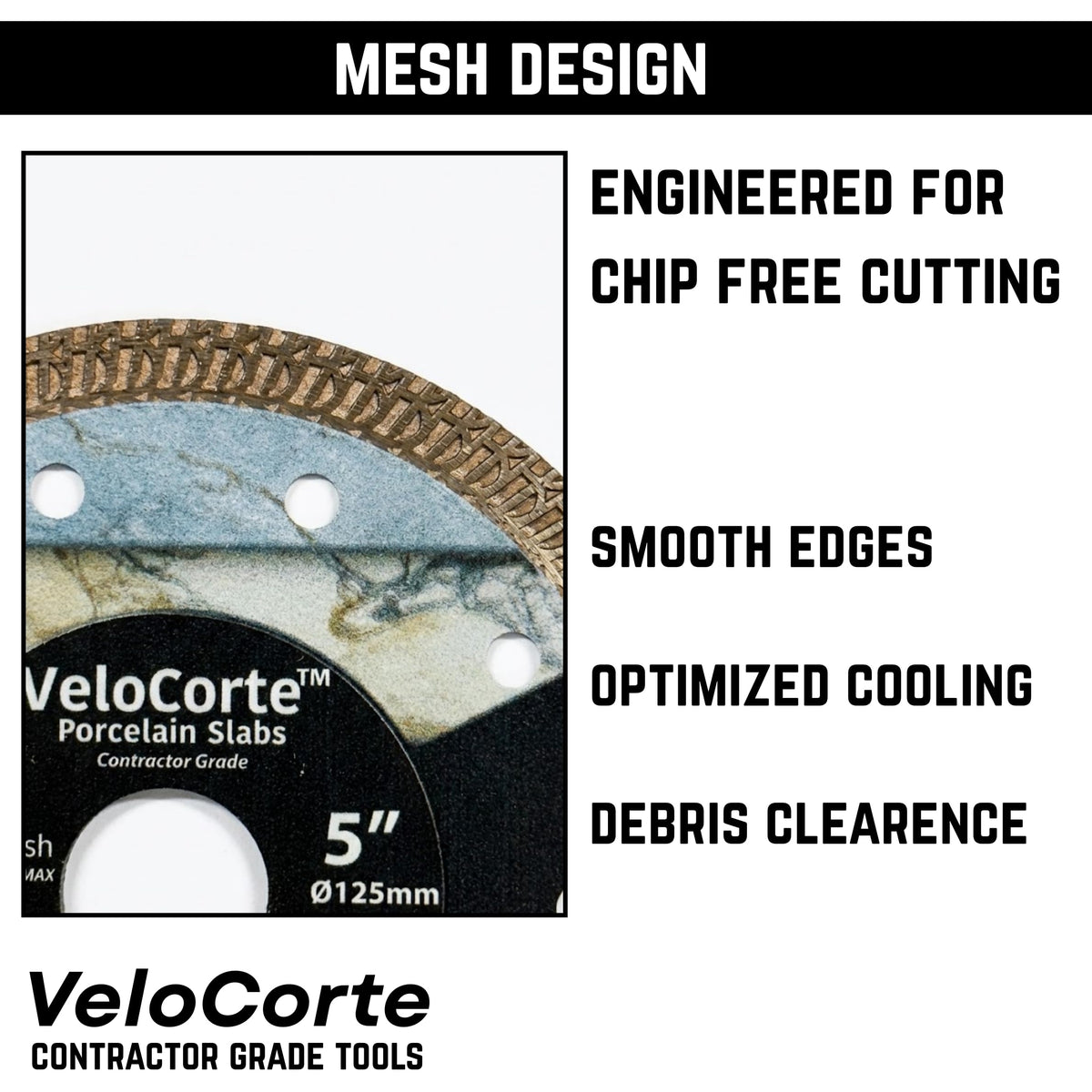5" Ultra Precision Turbo Mesh Blade